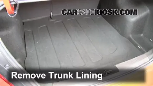2012 Chevrolet Sonic LT 1.8L 4 Cyl. Sedan Tires & Wheels Change a Flat Tire